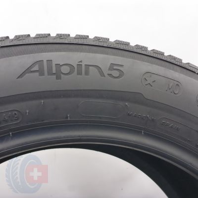 6. 225 55 17 4x MICHELIN 225/55 R17 97H Alpin 5 BMW M0 Winterreifen 2019 7-6,5mm