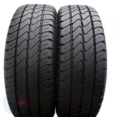 4. 4 x DUNLOP 215/60 R17C 109/107T Econodrive Sommerreifen DOT17 7,5-9mm