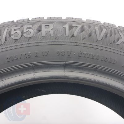 4.  215 55 17 1x GISLAVED 215/55 R17 98V XL Euro Frost 6 Winterreifen 2022 6,8mm
