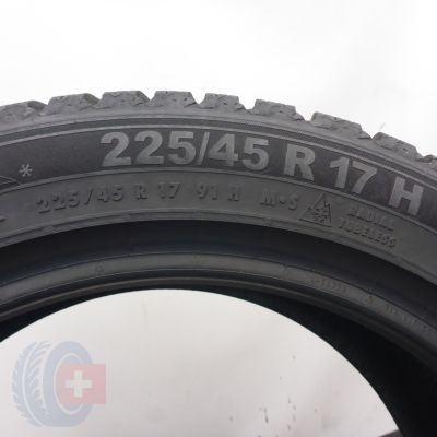 7. 225 45 17 4x SEMPERIT 225/45 R17 91H Speed-Grip 5 Winterreifen 2024 8,8mm WIE NEU