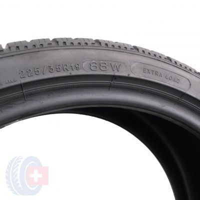 3. 4 x MICHELIN 225/35 R19 88W XL 6mm Pilot Alpin PA4 Winterreifen DOT17/16