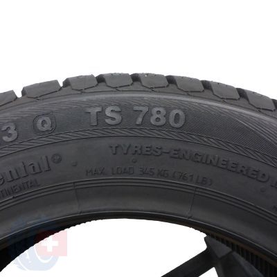 8. 145 70 13 4x CONTINENTAL 145/70 R13 71Q ContiWinterContact TS780 Winterreifen 2018 WIE NEU VOLL