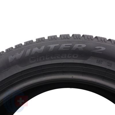 7. 215 55 18 2x PIRELLI 215/55 R18 99H XL Winter 2 Cinturato Winterreifen 2021 WIE NEU 7,2mm