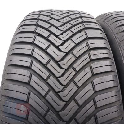 3. 2 x CONTINENTAL 195/55 R16 91V XL AllSeasonContact Ganzjahresreifen 2019, 2020 WIE NEU 7mm