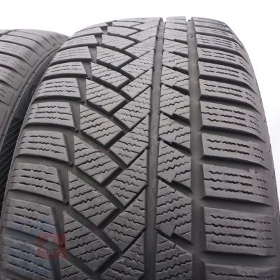 4. Opony 225 55 17 2x CONTINENTAL 225/55 R17 97H WinterContact TS850P BMW MO Winterreifen 2021 6,5-6,8mm