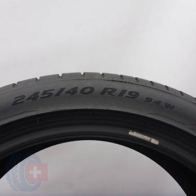 5. 245 40 19 4x PIRELLI 245/40 R19 94W PZero Sommerreifen 2025 6-6,5mm
