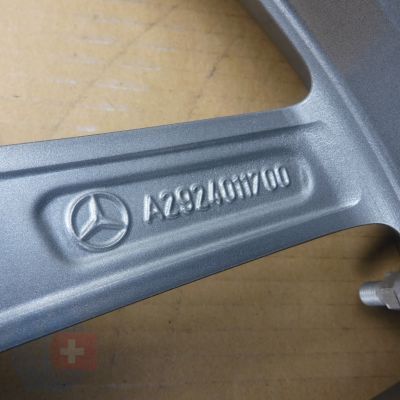 7. 4 x Alufelgen 21 MERCEDES 5x112 Et52,5/38 10/11J Original AMG RDKS