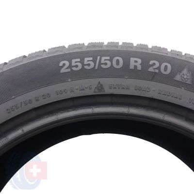 4. 255 50 20 1x CONTINENTAL 255/50 R20 109H XL ContiWinterContact TS 830P A0 Winterreifen 2023 8mm WIE NEU