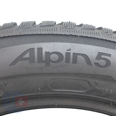 8. 4 x MICHELIN 205/55 R17 95H XL Alpin 5 Winterreifen 2016 6,2-7mm