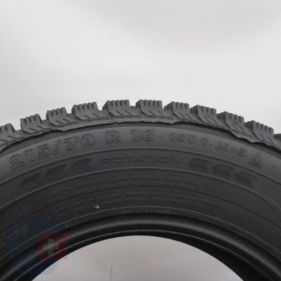 5. 215 70 16 1x Nokian 100T Nordman SUV Winterreifen 2013 9mm