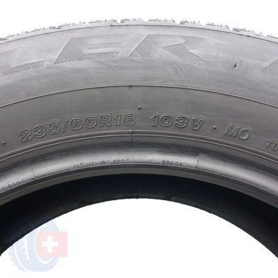 4. 235 60 18 2x BRIDGESTONE 235/60 R18 103V Dueler H/P Sport MO Sommerreifen 6-6,5mm 2019