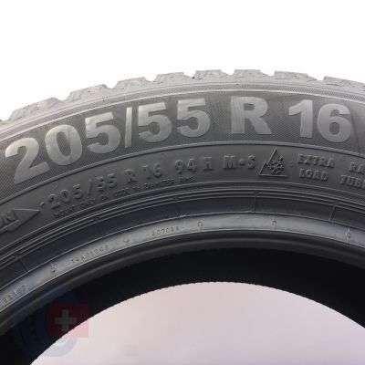 6. 205 55 16 4x SEMPERIT 205/55 R16 94H XL Speed-Grip5 Winterreifen 2024 WIE NEU 7,8-8,2mm