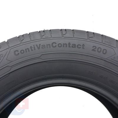 6. 235 65 16C 2x CONTINENTAL 235/65 R16C 115/113R ContiVanContact 200 Sommerreifen 2020 WIE NEU 9mm