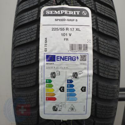 2. 225 55 17 4x SEMPERIT 225/55 R17 101V XL Speed-Grip 5 Winterreifen 2025 Ungebraucht  