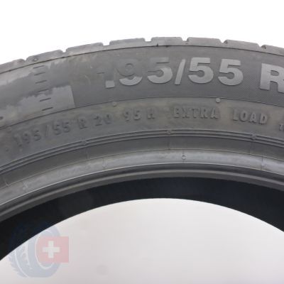 7. 195 55 20 4x CONTINENTAL 195/55 R20 95H XL ContiEcoContact 5 Sommerreifen 2023  VOLL WIE NEU