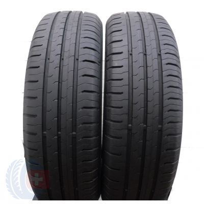 4. 4 x CONTINENTAL 165/65 R14 79T ContiEcoContact 5 Sommerreifen DOT19/16  6.5-7mm
