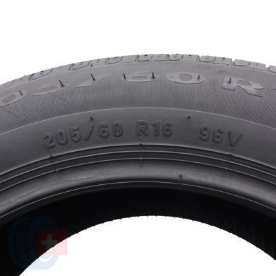 5. 205 60 16 2x PIRELLI 205/60 R16 96V XL Cinturato P7 Sommerreifen 2024 VOLL Wie Neu