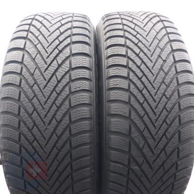205 55 16 2x PIRELLI 205/55 R16 91H Winter Cinturato Winterreifen 2022 6,8mm