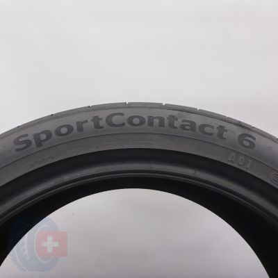 6. 255 40 20 4x CONTINENTAL 255/40 R20 101Y XL SportContact 6 A01 Sommerreifen 2025 5,8-6,5mm