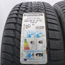 2. 265 50 19 2x CONTINENTAL 265/50 R19 110V XL WinterContact TS 850 P Suv MGT Winterreifen 2020 Ungebraucht  