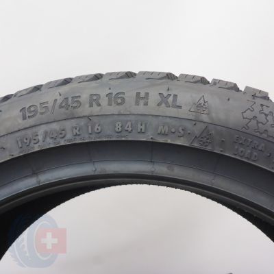 6. 195 45 16 4x CONTINENTAL 195/45 R16  84H XL WinterContact TS 870 Winterreifen 2022/23 VOLL  6. 195 45 16 4x CONTINENTAL 195/45 R16  84H XL WinterContact TS 870 Winterreifen 2022/23 VOLL