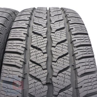 3. 225/65 R16C 2x CONTINENTAL 112/110R VanContactWinter Winterreifen 2023 10mm WIE NEU 