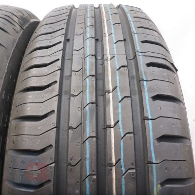 3. 185 65 15 2x CONTINENTAL 185/65 R15 92T XL ContiEcoContact 5 Sommerreifen 202Ungebraucht   