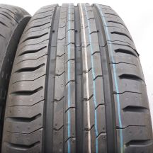 3. 185 65 15 2x CONTINENTAL 185/65 R15 92T XL ContiEcoContact 5 Sommerreifen 202Ungebraucht   
