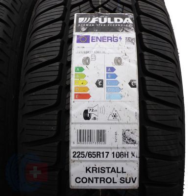 4. 225 65 17 4x FULDA 225/65 R17 106H XL Kristall Control SUV Winterreifen 2024 VOLL Wie Neu