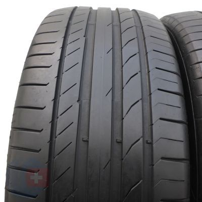 2. 2 x CONTINENTAL 235/55 R18 100V ContiSportContact 5 SUV SEAL Sommerreifen 2016 5,2-5,8mm