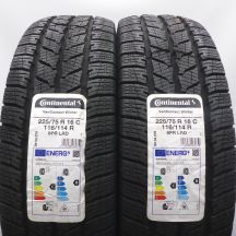 4. 225 75 16C 4x CONTINENTAL 225/75 R16C 116/114R VanContact Winter Winterreifen 2022 VOLL 4. 225 75 16C 4x CONTINENTAL 225/75 R16C 116/114R VanContact Winter Winterreifen 2022 VOLL