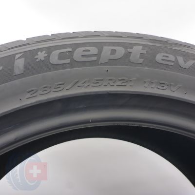 5. 285 45 21 2x HANKOOK 285/45 R21 113V XL AO Winter ICept evo2 SUV W320A Winterreifen 2022 6,5-6,8mm
