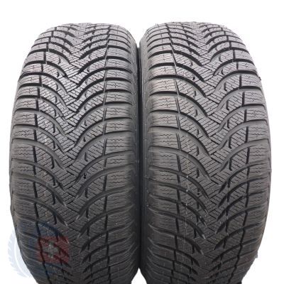 4. 195 55 15 4x MICHELIN 195/55 R15 85H Alpin A4 Winterreifen 2018 WIE NEU VOLL