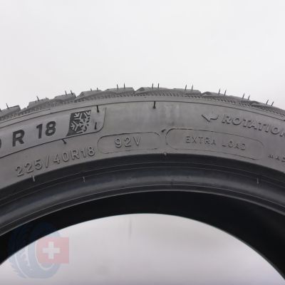 5. 225 40 18 2x MICHELIN 225/40 R18 92V XL PilotAlpin5 Winterreifen 2019 6,5mm