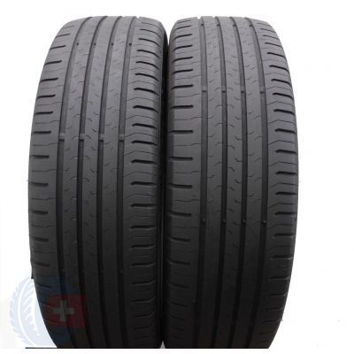 2 x CONTINENTAL 195/55 R20 95H XL 5.5-6mm ContiEcoContact 5 Sommerreifen DOT18