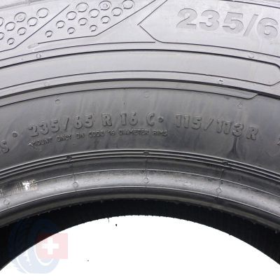 4. 235 65 16C 2x CONTINENTAL 235/65 R16C 115/113R ContiVanContact 200 Sommerreifen 2020 WIE NEU 8,2mm