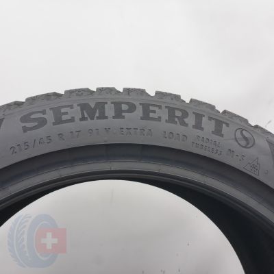 6. 215 45 17 4x SEMPERIT 215/45 R17 91V XL Speed-Grip 5 Winterreifen 2023/24 7,8-7,5mm