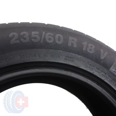 4. 2 x CONTINENTAL 235/60 R18 103V ContiEcoContact 5 SUV Sommerreifen 2015 5,8mm