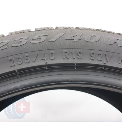 6. 235 40 19 2x PIRELLI 235/40 R19 92V Sottozero Winter 240 SerieII N0 Winterreifen 2019 Ungebraucht   