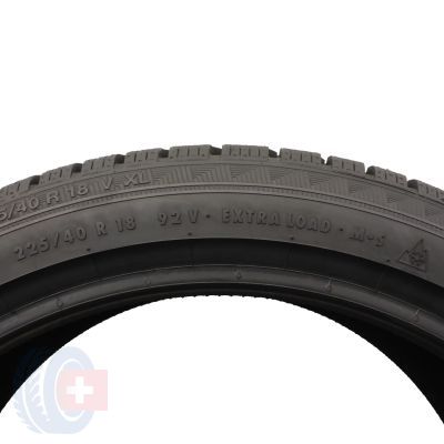 5. 225 40 18 2x GISLAVED 225/40 R18 92V XL EuroFrost 6 Winterreifen 2020/23 7,8-8mm Wie Neu