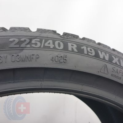 3. 235 40 19 4x SEMPERIT 235/40 R19 93W XL Speed-Grip 5 Winterreifen 2025 WIE NEU 8,8mm