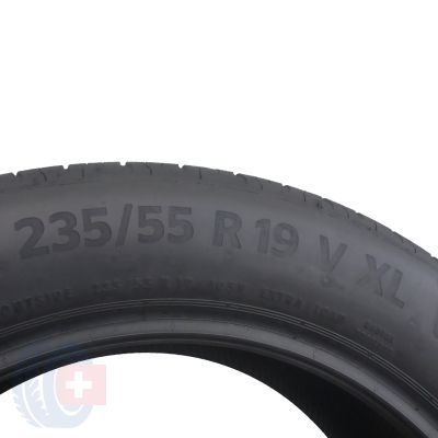 6. 4 x CONTINENTAL 235/55 R19 105V XL EcoContact 6 Sommerreifen 2019 5-5.5mm