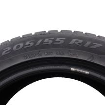 5. 205 55 17 2x PIRELLI 205/55 R17 95H XL Sottozero 3 Winter J Winterreifen 6,3-7mm 2022