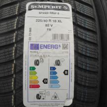 4. 225 40 18 4x SEMPERIT 225/40 R18 92V XL Speed-Grip 5 Winterreifen 2026 Ungebraucht   
