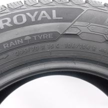 6. 205 70 15C 2x UNIROYAL 205/70 R15C 106/104R SnowMax 3 Winterreifen 2020 10,2-10,4mm