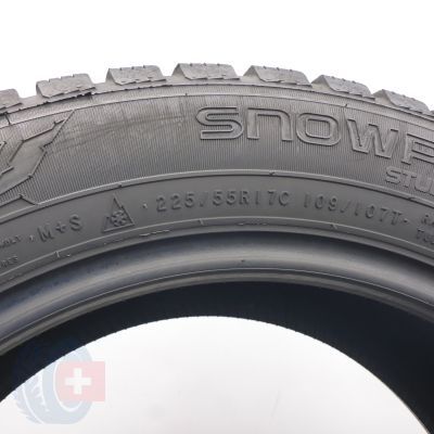 7. 225 55 17C 2x NOKIAN 225/55 R17C 109/107T SnowProof C Winterreifen 2025 7,6mm