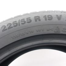 6. 225 55 19 2x CONTINENTAL 225/55 R19 99V WinterContact TS 850 P SUV Winterreifen 2019 VOLL WIE NEU 