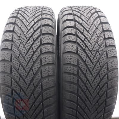 4.  185 55  15 4x PIRELLI 185/55 R15 82T Winter Cinturato Winterreifen 2021 Voll WIE NEU 
