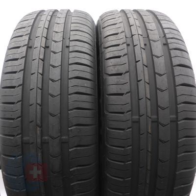 4. 195 65 15 4x CONTINENTAL 195/65 R15 91V ContiPremiumContact 5 Sommerreifen 2018  VOLL Ungebraucht   
