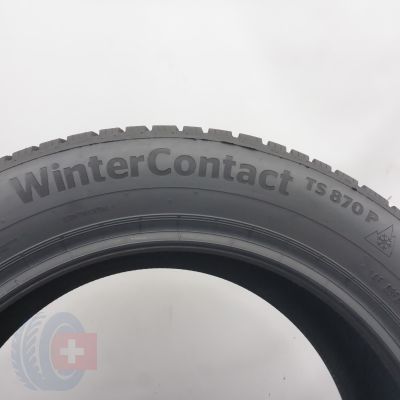 6. 215 55 17 1x CONTINENTAL 215/55 R17 94H XL WinterContact TS870P Winterreifen 2025 8,5mm WIE NEU